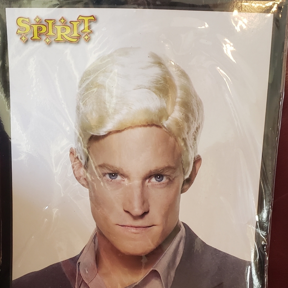 Men's "Blonde Wig" Halloween Costume.